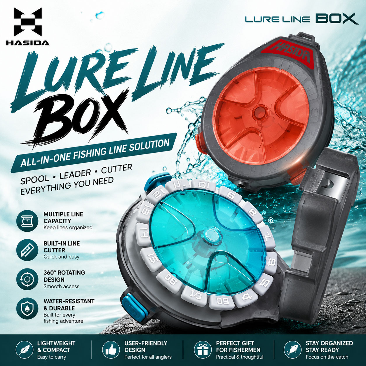 Boîte de rangement pour fil de - Fishing Line Dispenser avis et prix